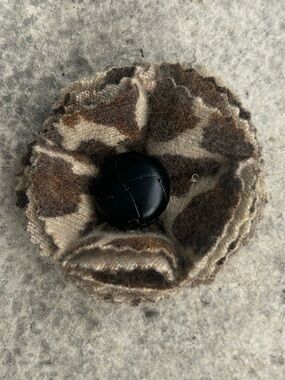 Vintage Cashmere Floral Brooch